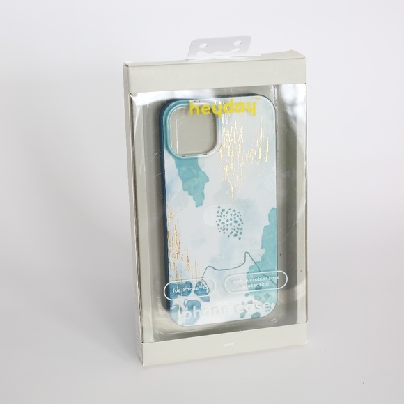 Heyday iPhone 13 Cell Phone Blue Abstract Case - Picture 3 of 4